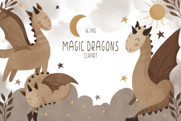 Download Dragon Clipart, Boho Baby Clipart - Premium Resources
